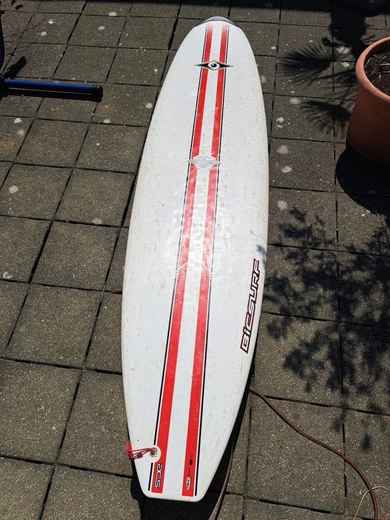 Bic Natural Surf 7.9" funboard, Watersport en Boten, Golfsurfen, Ophalen, Gebruikt, Funboard, Met koord