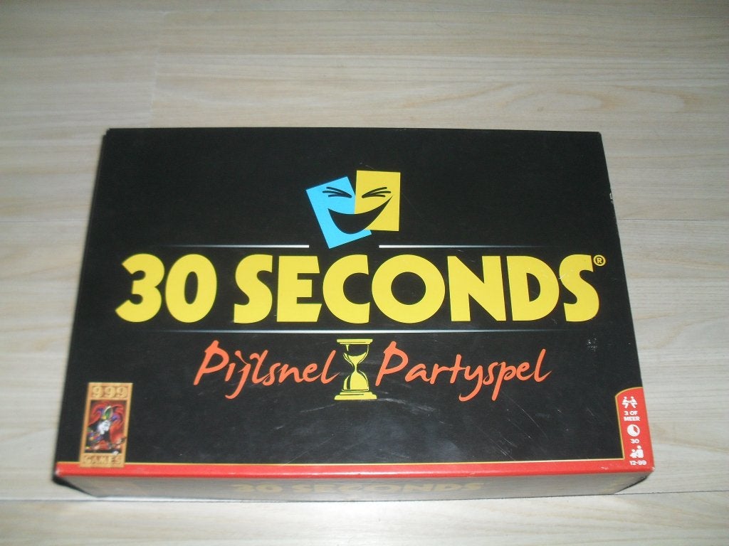 30 Seconds spel, Hobby en Vrije tijd, Gezelschapsspellen | Bordspellen, Vijf spelers of meer, Ophalen, Zo goed als nieuw, 999 Games