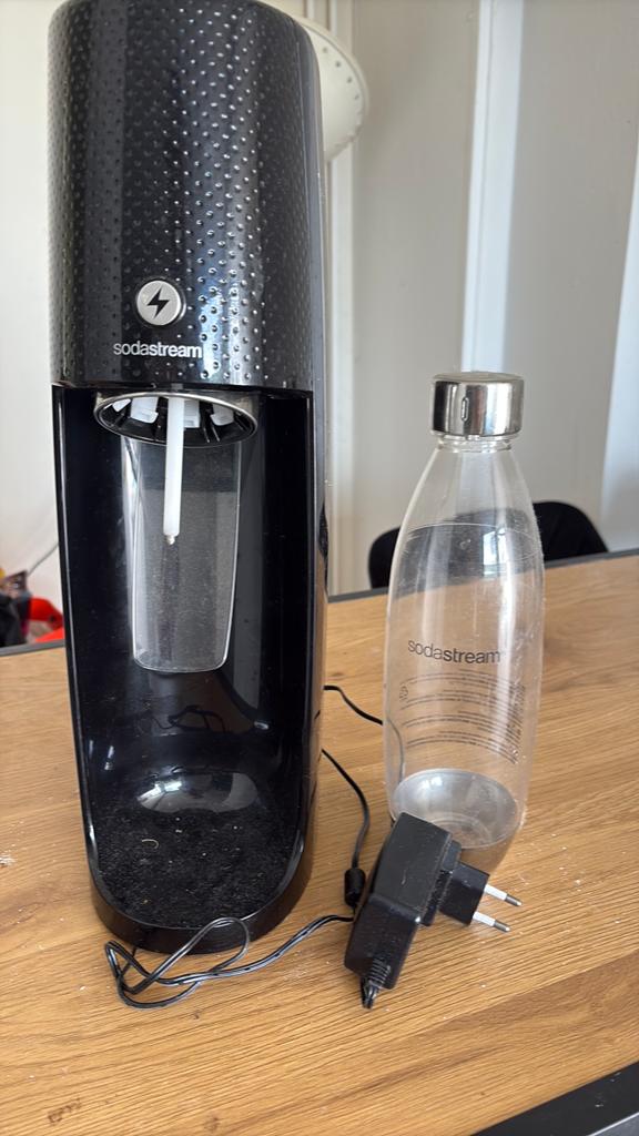 Sodastream met fles, Ophalen, Gebruikt