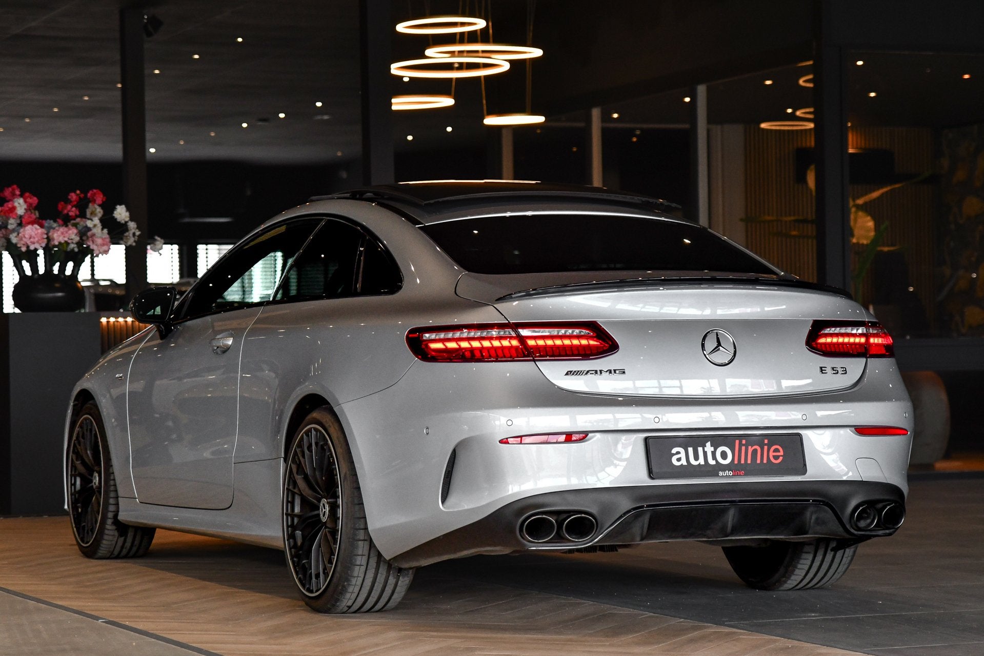 Mercedes-Benz E-klasse Coupé AMG 53 4MATIC+. Pano, Luchtv,, Auto's, Mercedes-Benz, Automaat, 435 pk, Gebruikt, 11 km/l