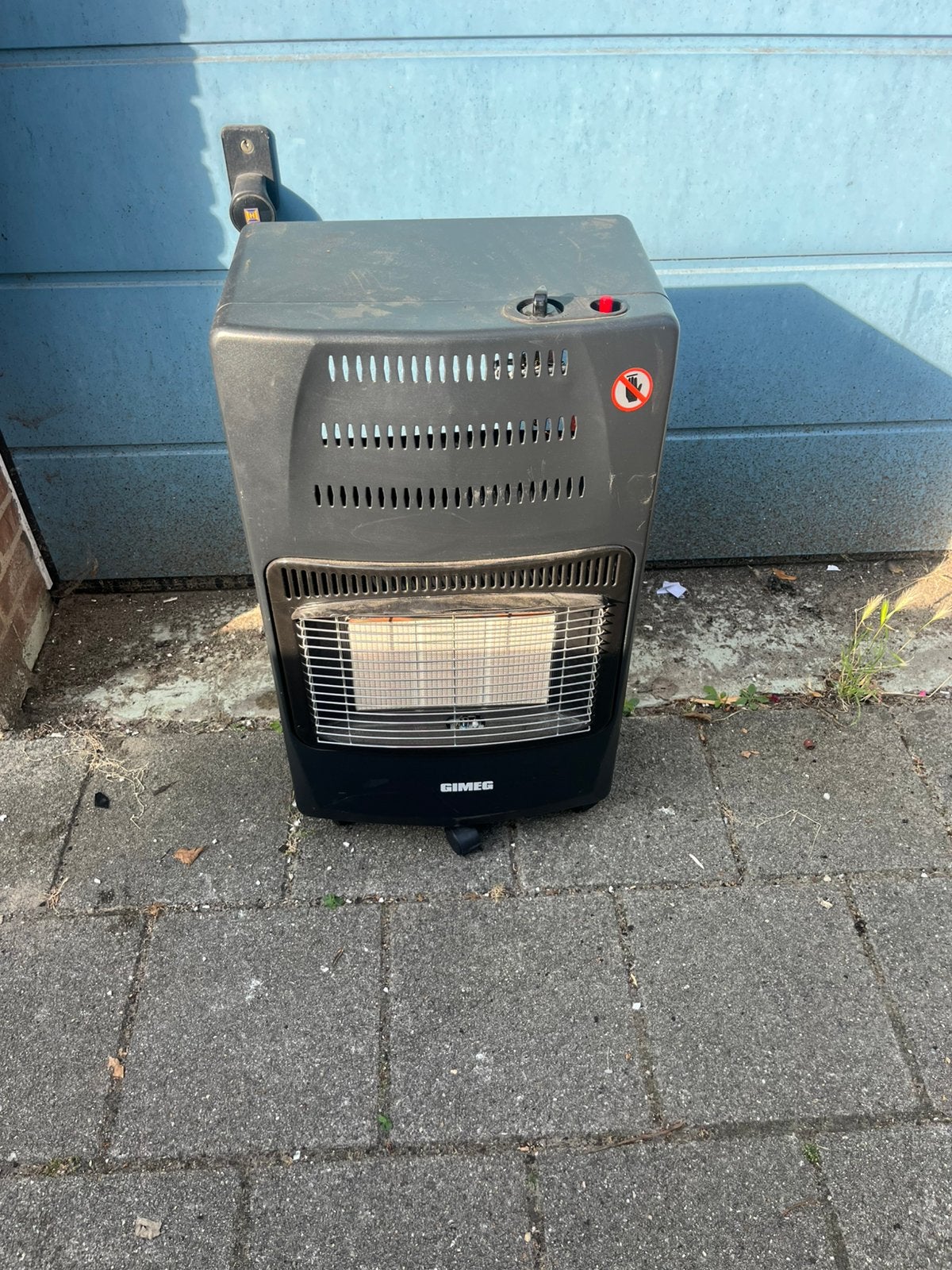 Gaskachel, Ophalen, Zo goed als nieuw