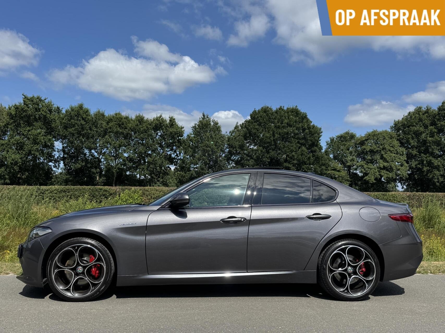 Alfa Romeo Giulia 2.0t Q4 Veloce, Pano, Harman Kardon,19 inc, Auto's, Automaat, 745 kg, 4 cilinders, 1505 kg