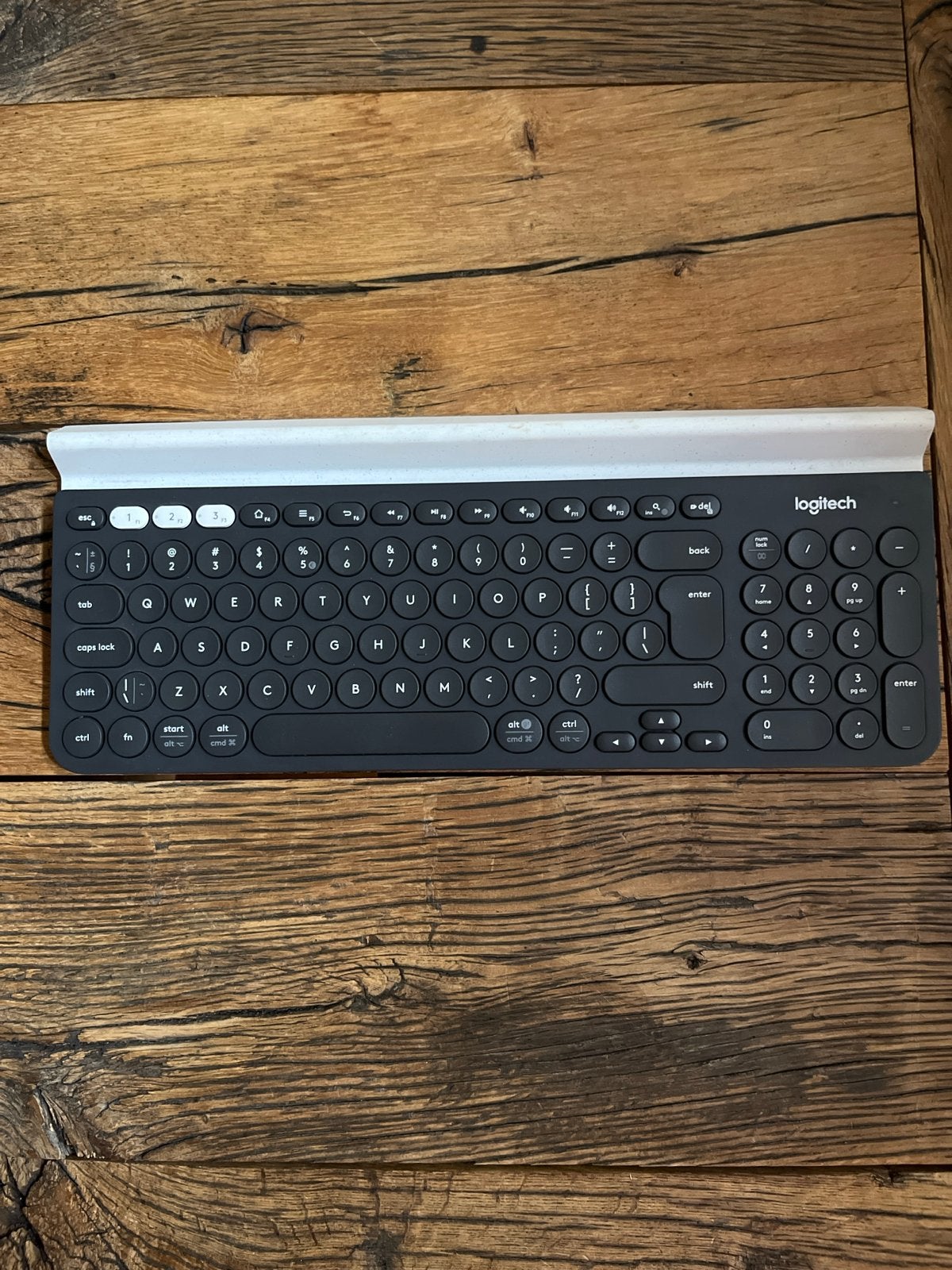 Logitech K780 Draadloos Toetsenbord - Qwerty, Draadloze ontvanger, Ophalen of Verzenden, Zo goed als nieuw, Draadloos