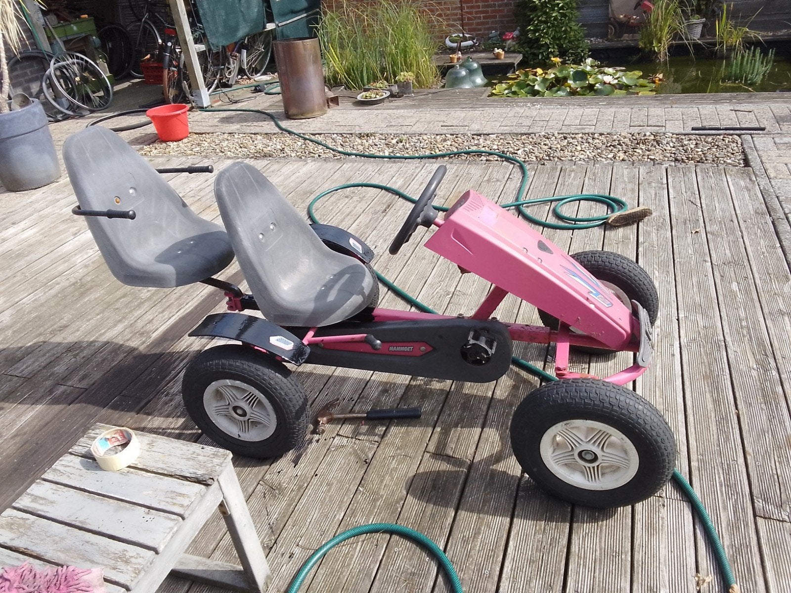 mammoet skelter gocart, Ophalen, Gebruikt, Mammoet