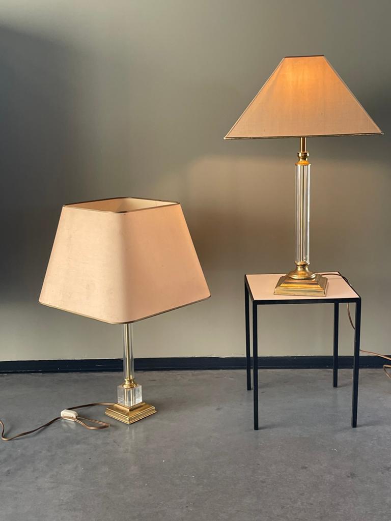 Set vintage design Kullmann tafellampen, Huis en Inrichting, Lampen | Tafellampen, Ophalen, Zo goed als nieuw, Minder dan 50 cm
