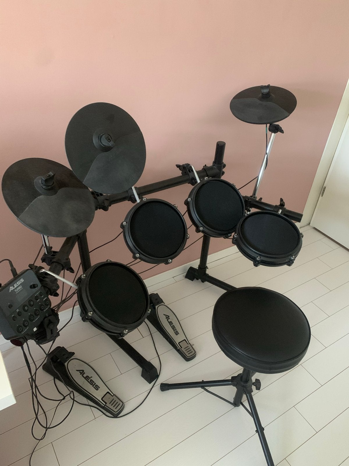 Alesis Turbo Mesh Kit - Elektronisch drumstel, Muziek en Instrumenten, Drumstellen en Slagwerk, Ophalen, Zo goed als nieuw, Overige merken