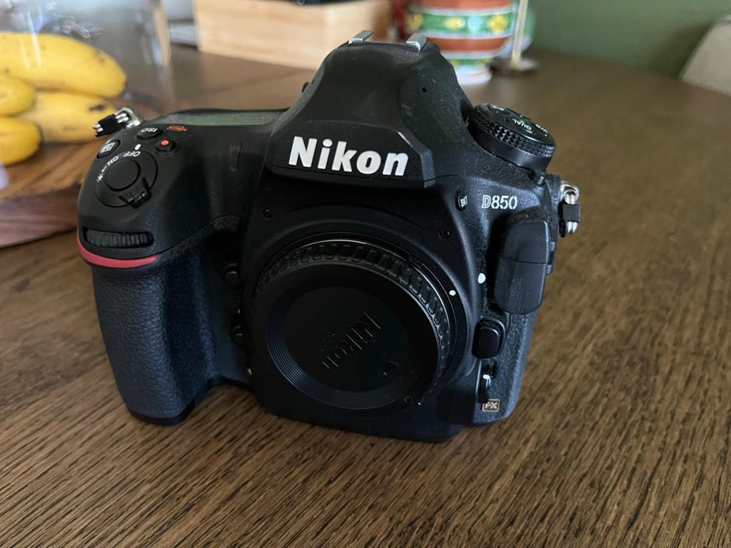 Nikon D850 DSLR Camera body, Audio, Tv en Foto, Fotocamera's Digitaal, Ophalen, Gebruikt, Spiegelreflex, Nikon