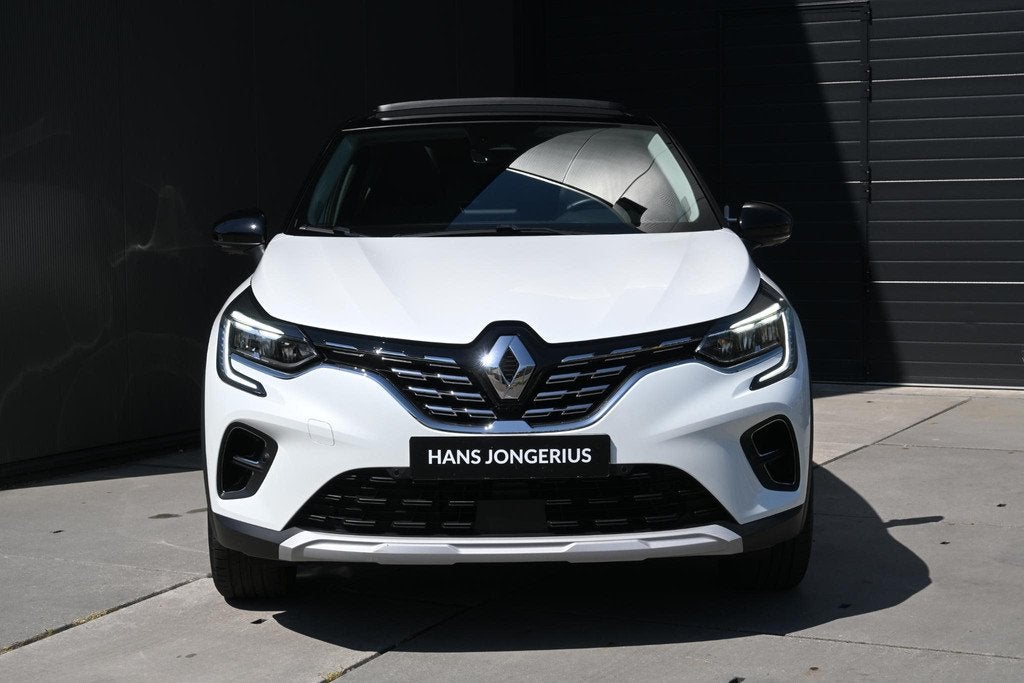 Renault Captur E-Tech full hybrid 145 iconic | SCHUIF/KANTEL, Stof, Gebruikt, 715 kg, Wit