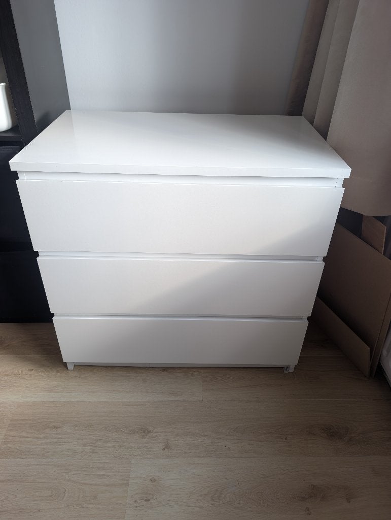 Ladekast ikea, Ophalen, Gebruikt, 50 tot 100 cm, 3 of 4 laden