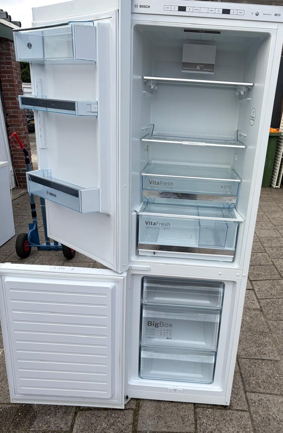 koelkast Bosch ijskasten ( A+++), Ophalen, Gebruikt, 200 liter of meer, 60 cm of meer