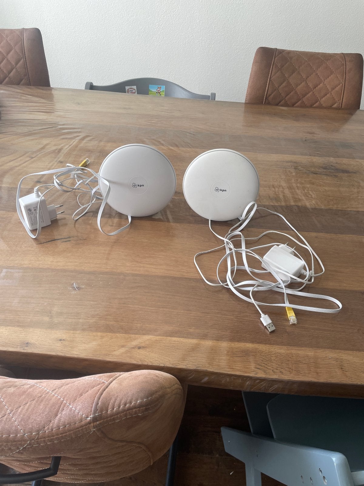 KPN SuperWifi punten (2 stuks), Ophalen, Zo goed als nieuw, Router