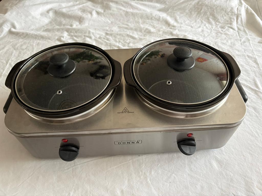 Te Huurt Dubbel Slow cooker, Ophalen, Gebruikt, Overige