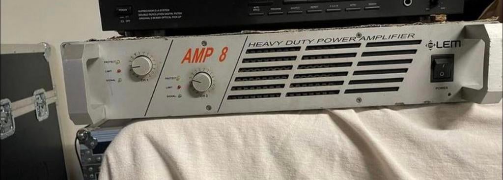 kwalitatieve lem versterker, Muziek en Instrumenten, Ophalen, Zo goed als nieuw, Minder dan 500 watt