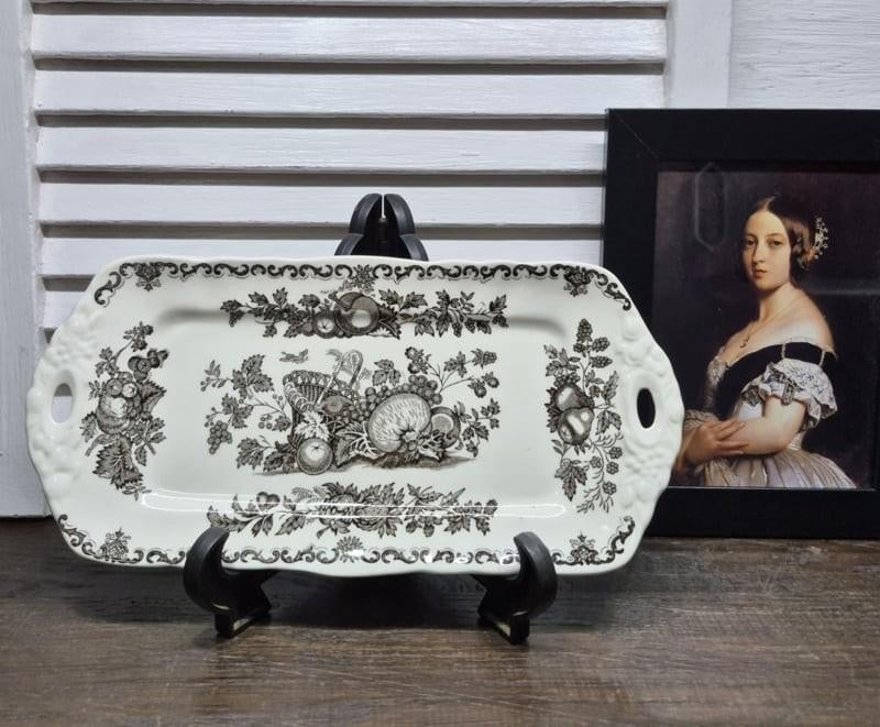 Mason's Fruitbasket cakeschaal, Antiek en Kunst, Ophalen of Verzenden