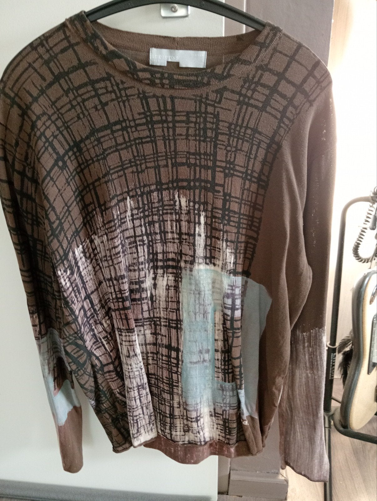 Icejeans iceberg longsleeve maat L - Zeer goede staat, Kleding | Heren, Maat 52/54 (L), Bruin, Ophalen of Verzenden, Zo goed als nieuw