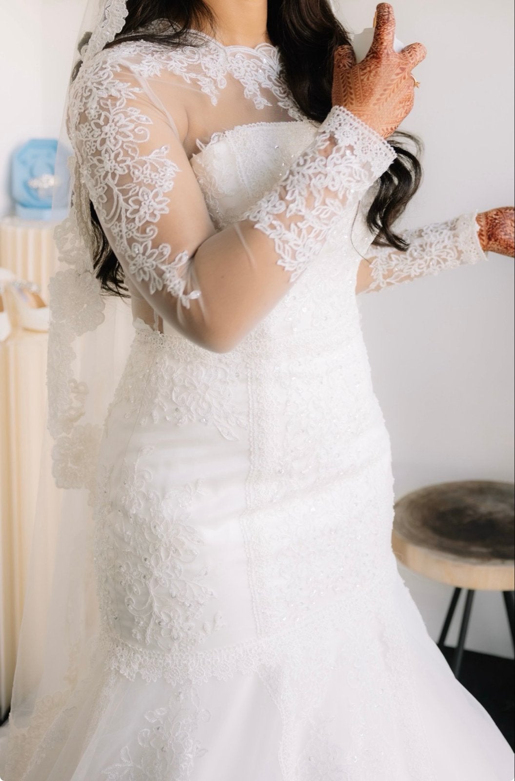 Bruidsjurk Royal Wedding Design maat 38 met sleep, Kleding | Dames, Ophalen of Verzenden, Zo goed als nieuw, Wit, Trouwjurk
