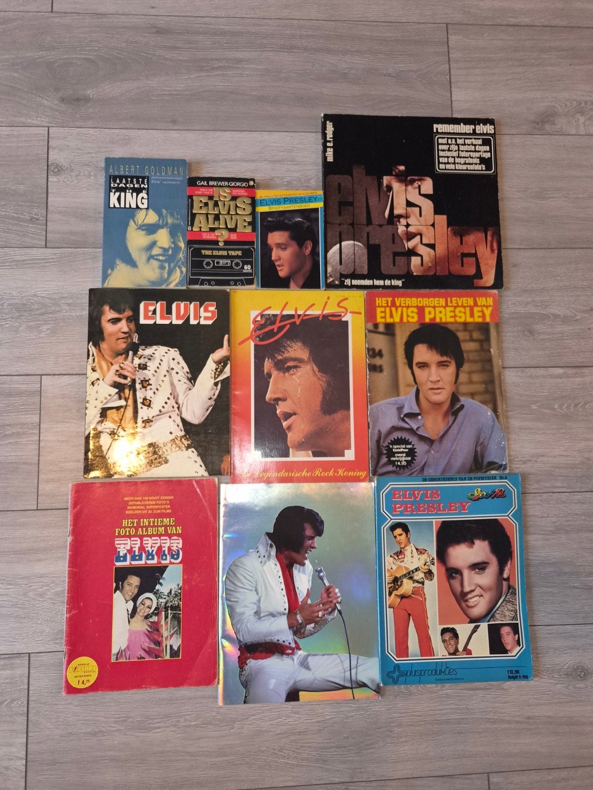 Elvis Presley Boeken en Tijdschriften Collectie, Ophalen, Zo goed als nieuw, Artiest