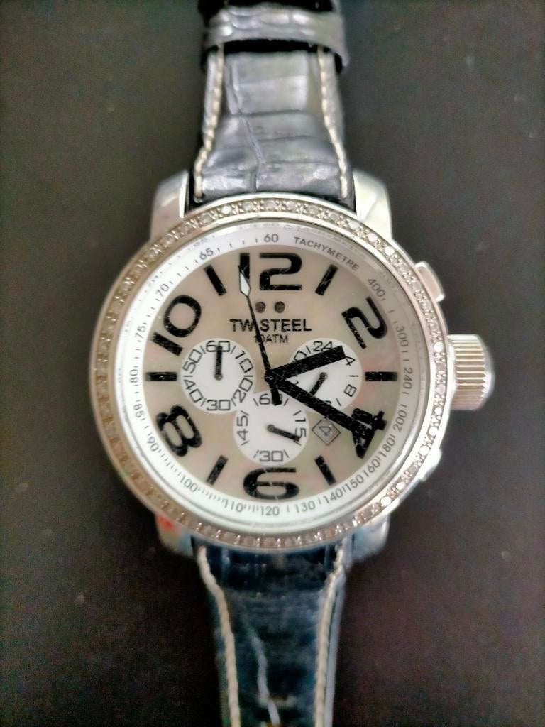 Tw stainless steel horloge, Sieraden, Tassen en Uiterlijk, Horloges | Heren, Overige merken, Leer, Staal, Polshorloge