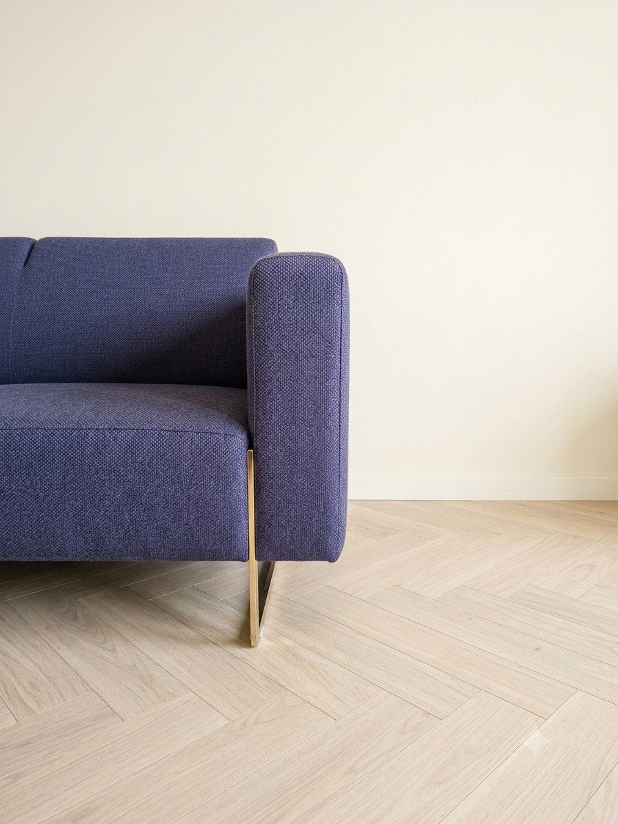 Artifort Mare | 2-zits | Blauw wol, Info@andriesign.nl, Tweepersoons, 75 tot 100 cm, Ophalen of Verzenden