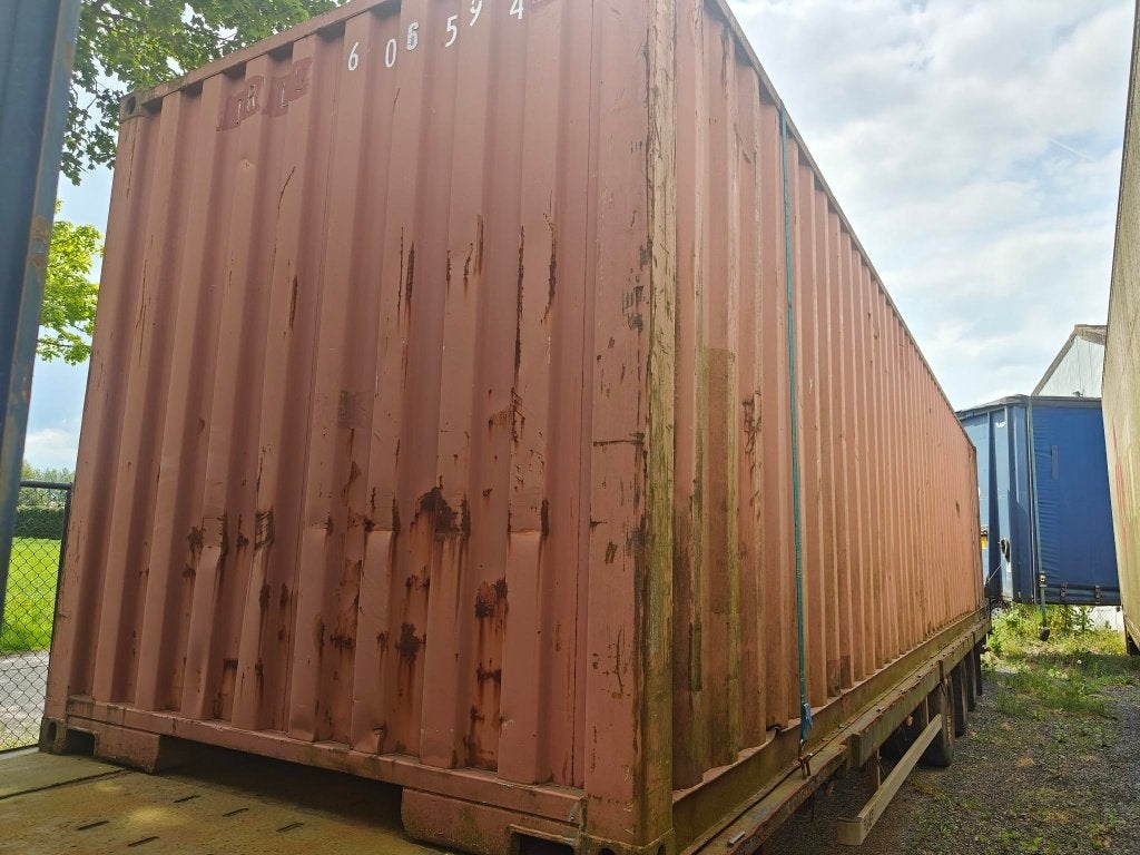 40ft Zeecontainer, Ophalen