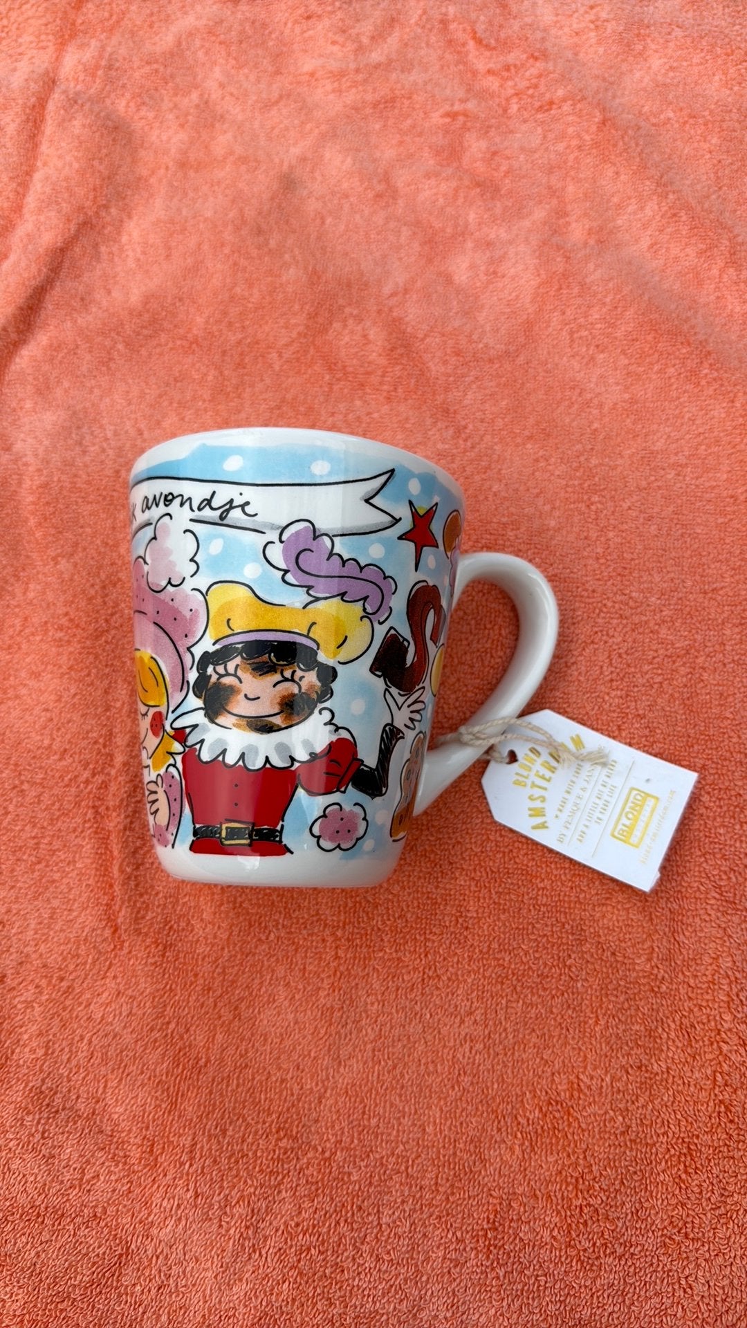 Blond Amsterdam Sint Sinterklaas mok, Ophalen