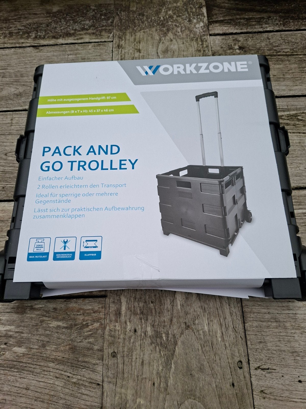 Trolley., 100 liter of meer, Ophalen of Verzenden, Nieuw, Transportkar