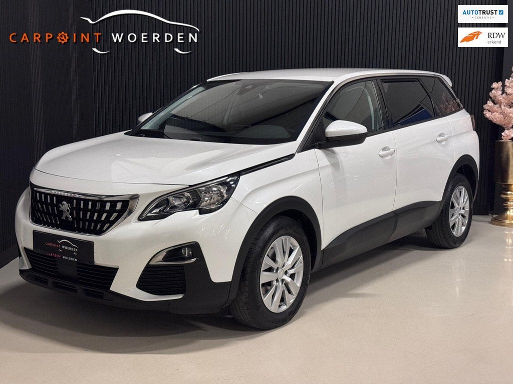 Peugeot 5008 1.2 PureTech Blue Lease Executive 7 PERS | DEAL, Auto's, Peugeot, Stof, Gebruikt, 1199 cc, 7 stoelen