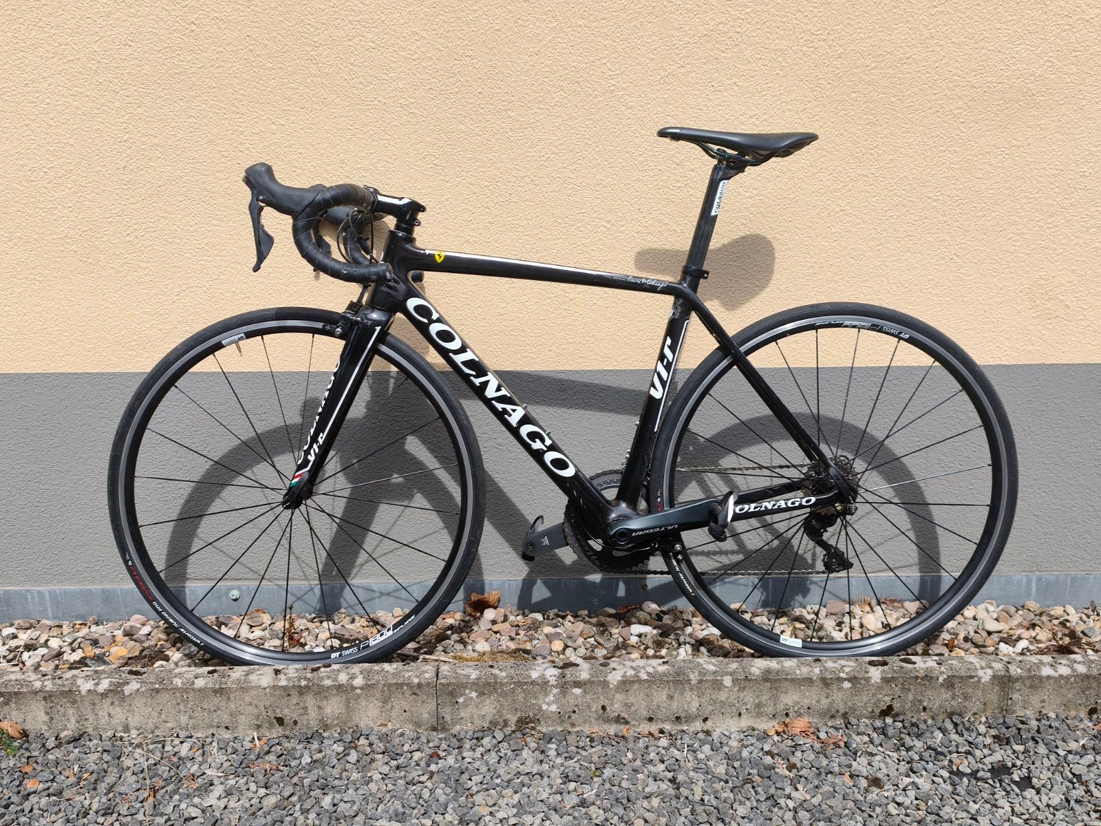 Colnago V1-R Ferrari Edition Ultegra Maat 48s, Fietsen en Brommers, 28 inch, Carbon, Velgrem, 49 tot 53 cm