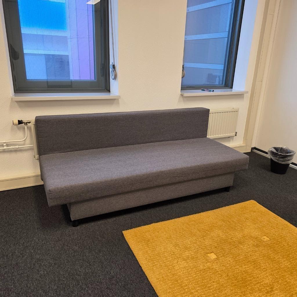 IKEA ASARUM SLAAPBANK MET OPBERGMOGELIJKHEID, Ophalen, 210 cm, Tweepersoons, 140 cm