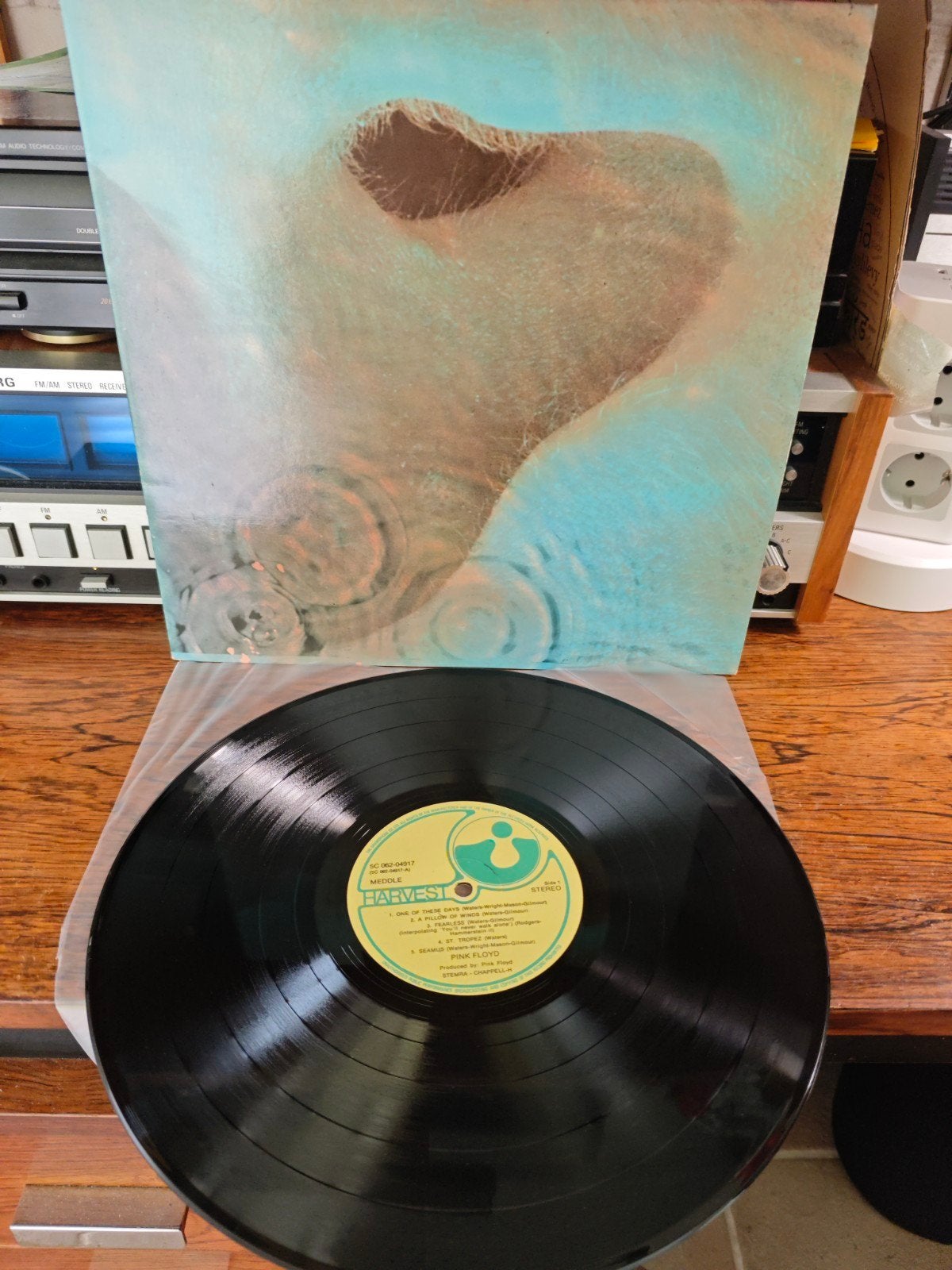 Pink Floyd - Meddle LP (1971) - Originele persing, Originele persing, Ophalen of Verzenden, Gebruikt, 12 inch