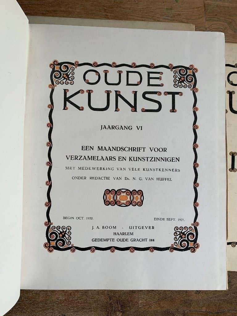 Oude Kunst maandschrift 1916 1921 6 jaargangen, Antiek en Kunst, Ophalen of Verzenden