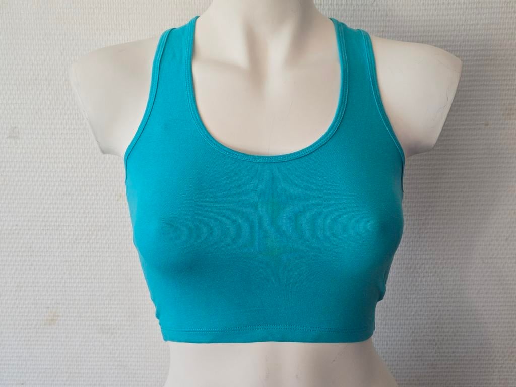 Coolcat dames Croptop - Turquoise - Maat XS " Nieuw ", Blauw, Nieuw, Ophalen of Verzenden, Coolcat