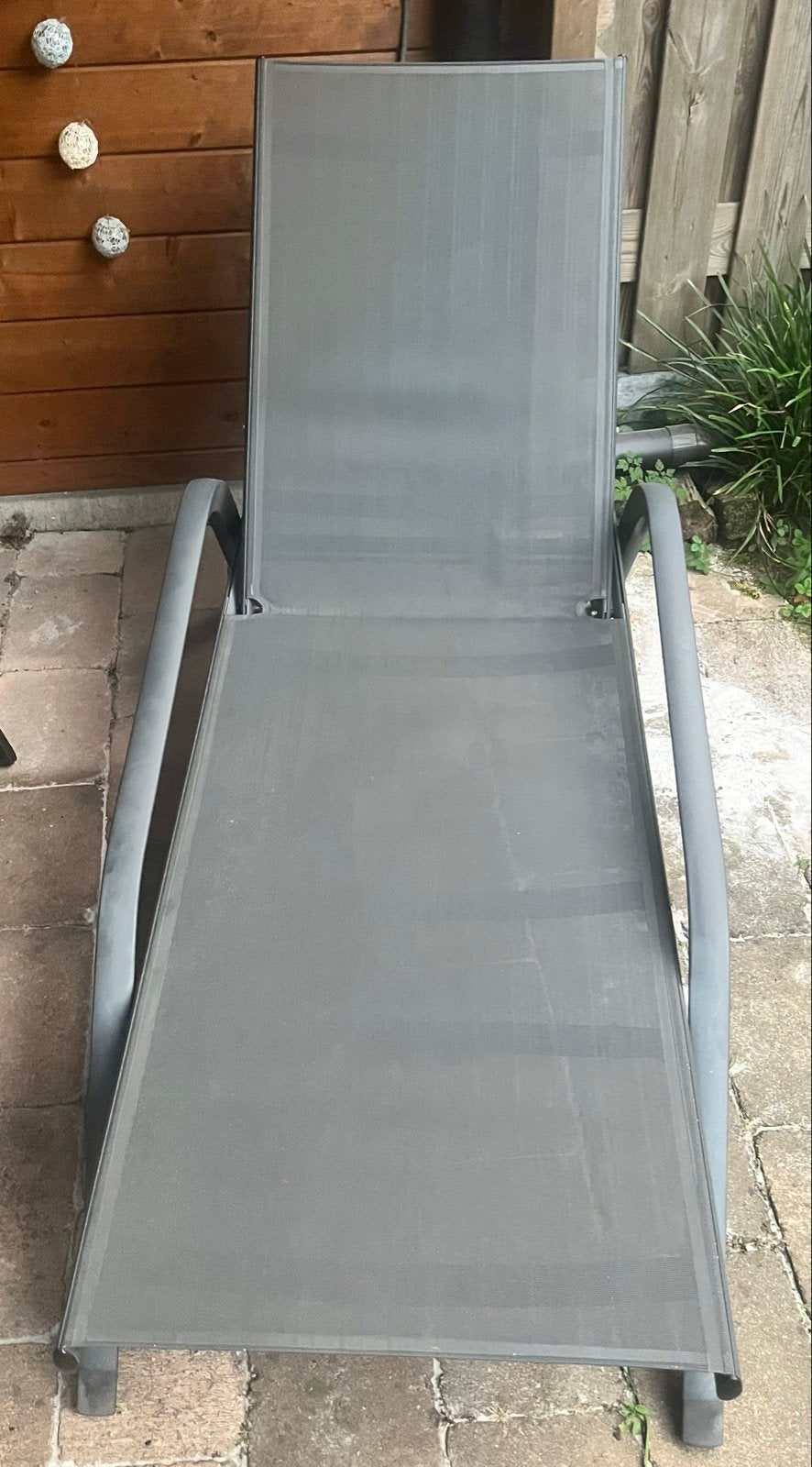 Bardani Ligtstoel voor in de tuin - Verstelbare rugleuning, Tuin en Terras, Ligbedden, Ophalen, Gebruikt, Textileen, Verstelbaar
