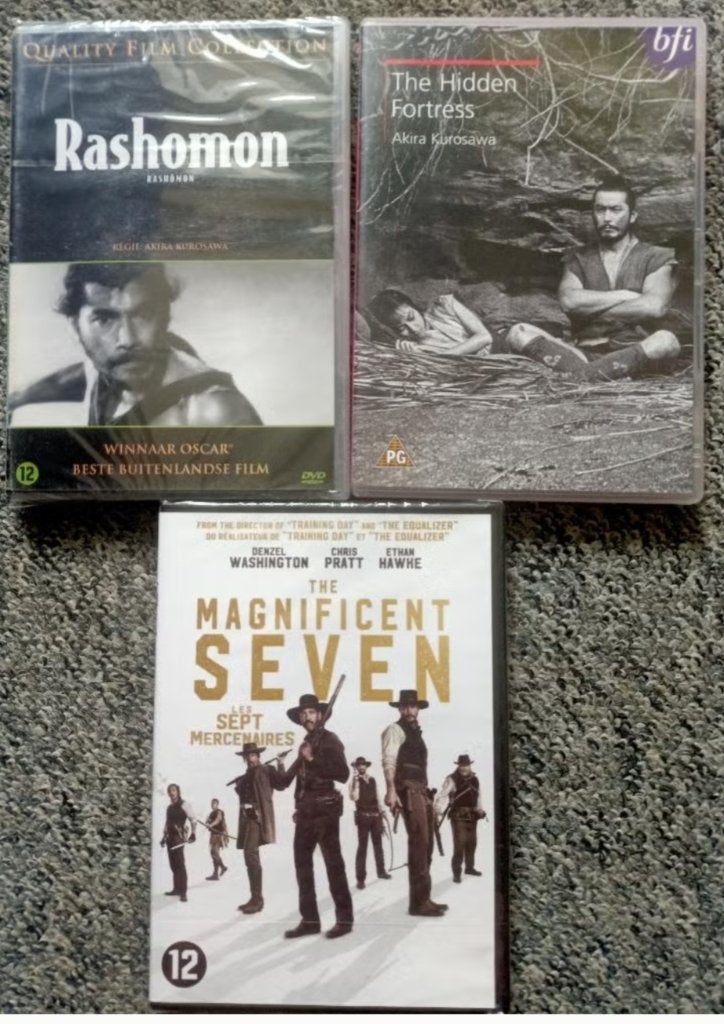 Akira Kurosawa films vanaf..., Cd's en Dvd's, Alle leeftijden, Ophalen of Verzenden, Zo goed als nieuw, Actie