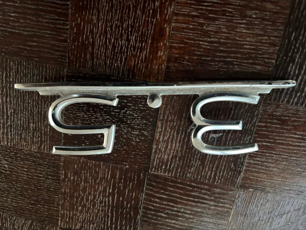 Zeldzaam 3.5 typeplaatje voor Mercedes w108/109, Ophalen, Gebruikt, Achterklep, Mercedes-Benz