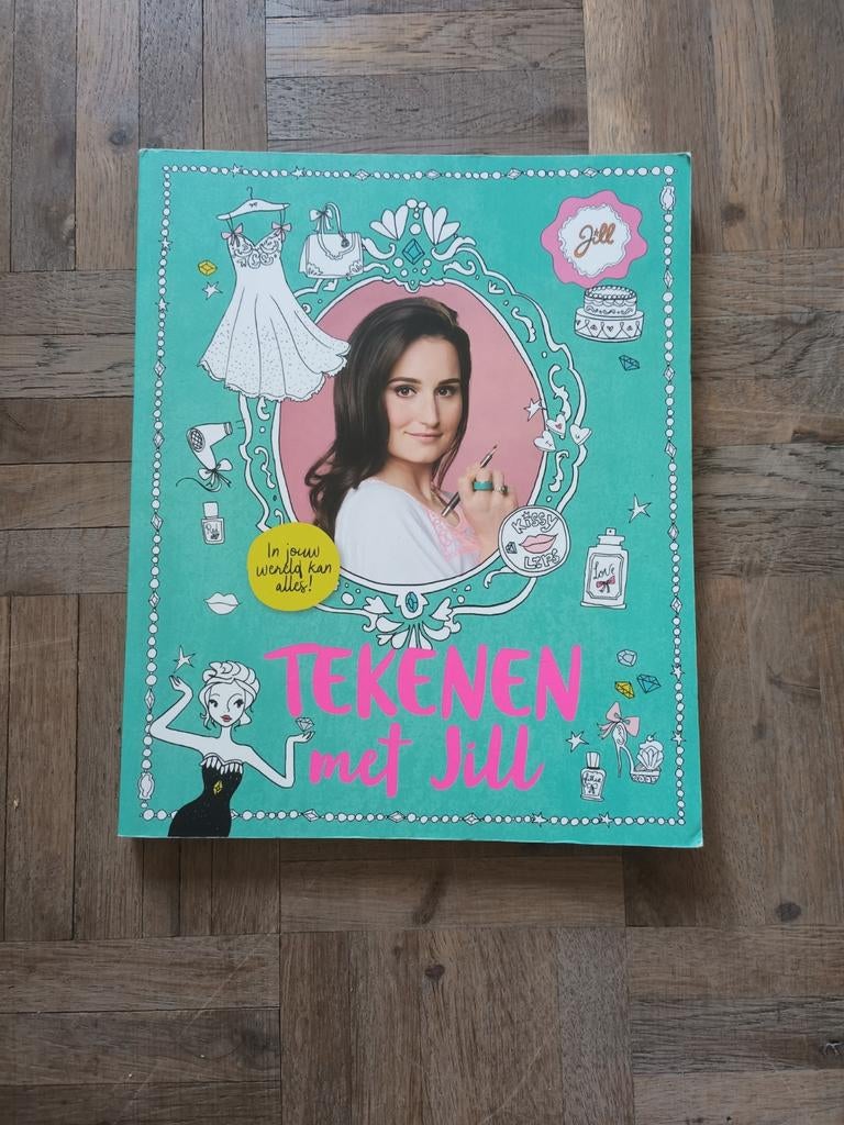 Leuk tekenboek om te leren tekenen - Tekenen met Jill, Ophalen of Verzenden, Gebruikt