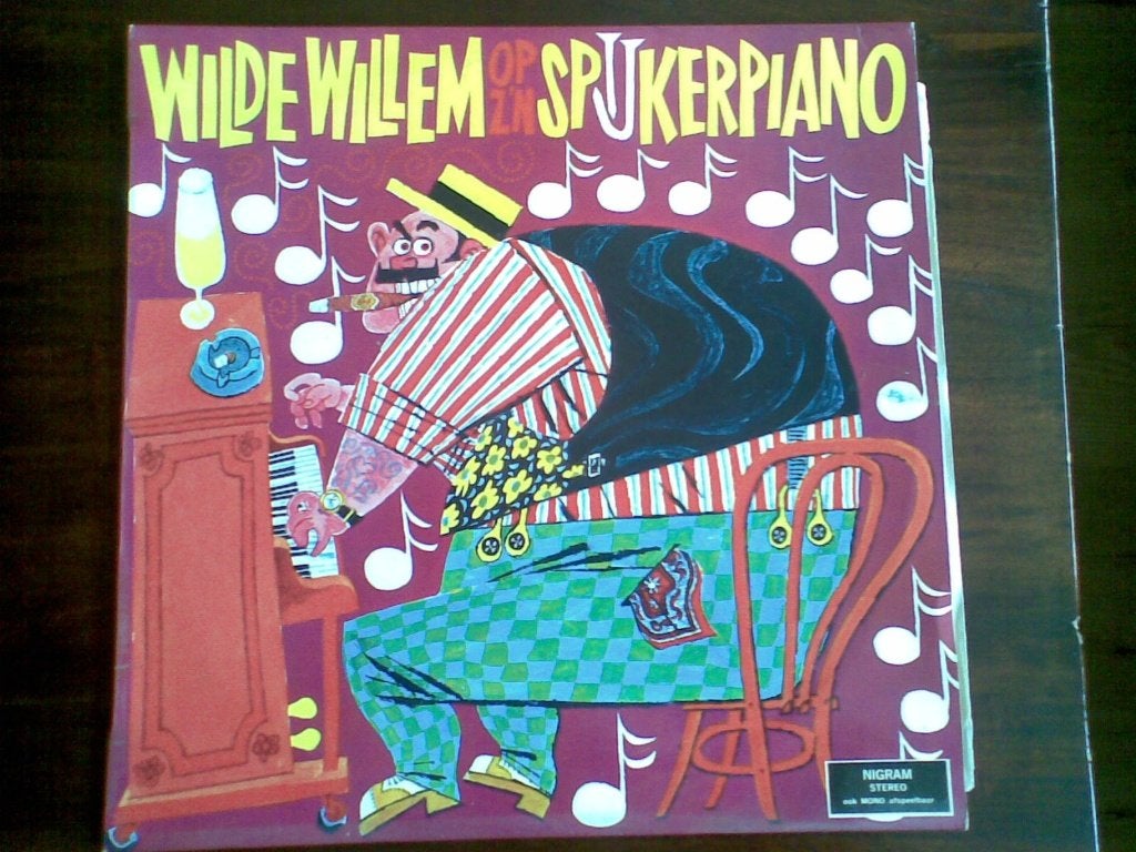 LP Circus Square Jazz Band Wilde Willem op z'n spijkerpiano, LP, Ophalen of Verzenden, Zo goed als nieuw, 12 inch