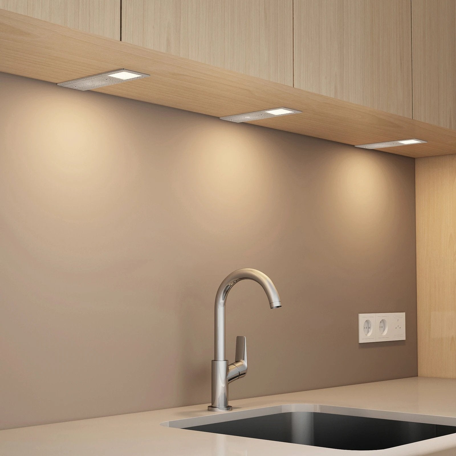 Luxe Dimbare keukenverlichting (Nieuw!), Ophalen of Verzenden, Nieuw