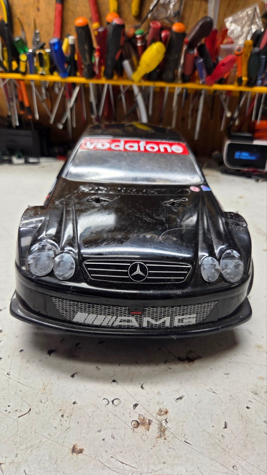 Te koop mooie kyocho, Gebruikt, Ophalen of Verzenden, Schaal 1:10, Auto onroad
