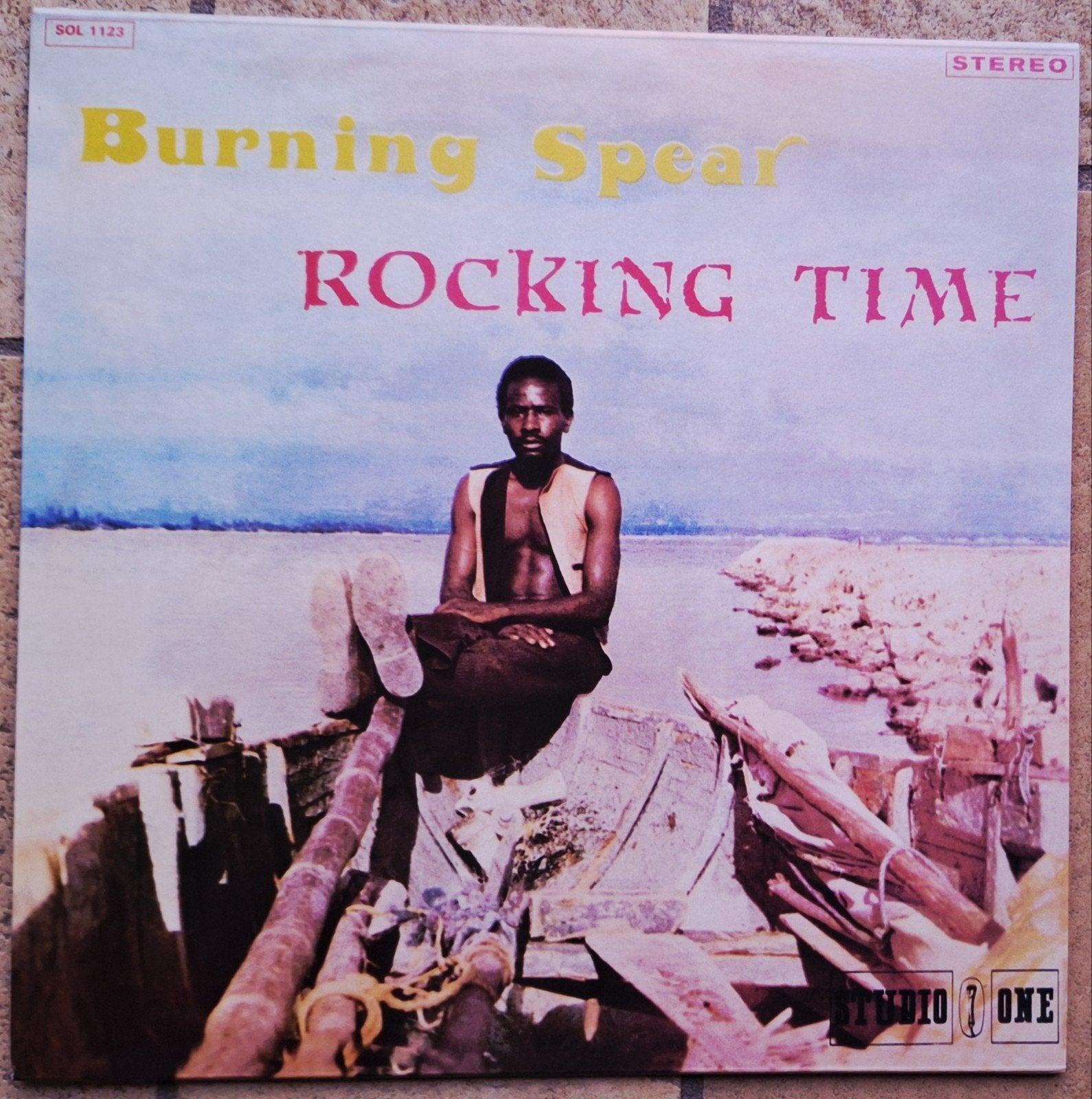 Burning Spear - Rocking Time (reggae reïssue LP), Cd's en Dvd's, LP, Reissue, Ophalen of Verzenden, 12 inch