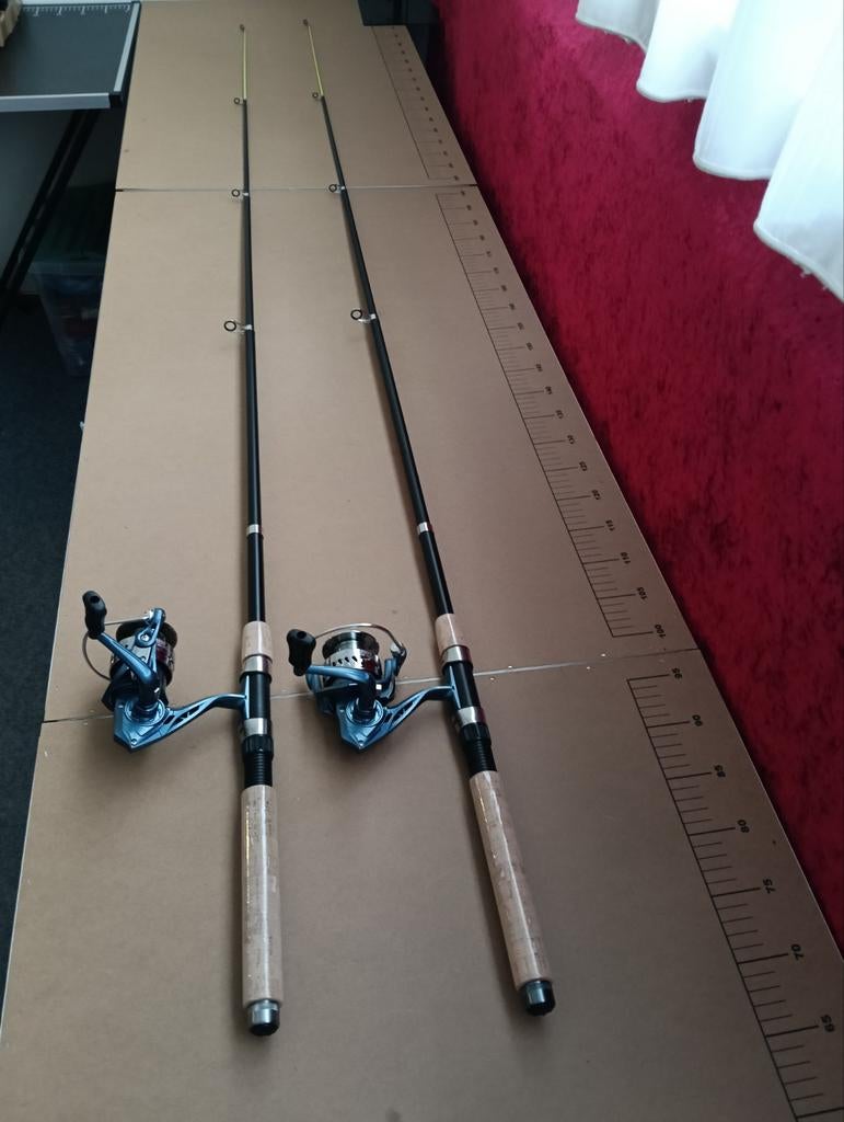 Set van 2 nieuwe werphengels met nieuwe molens, Ophalen of Verzenden, Nieuw, Werphengel