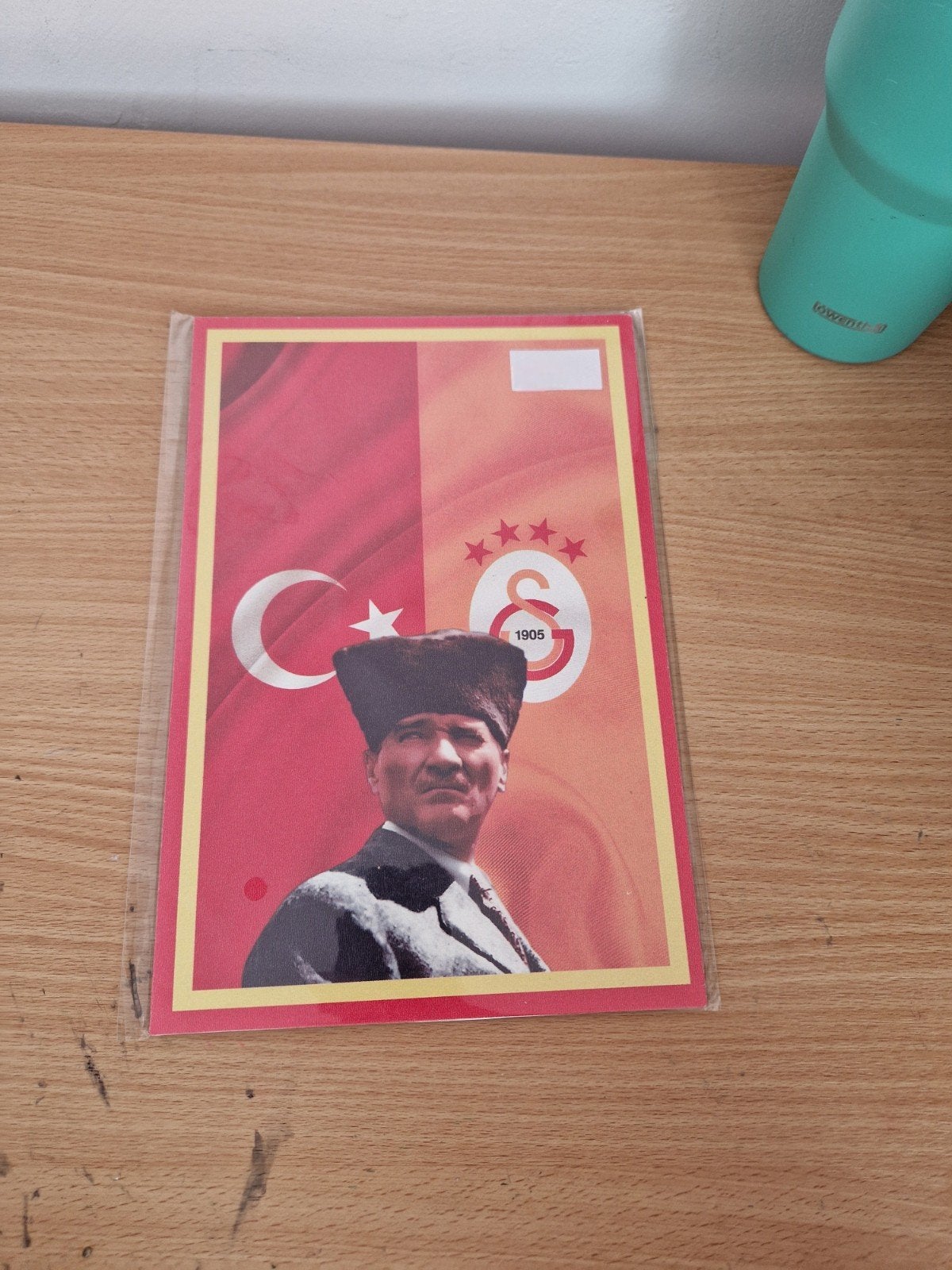 Atatürk Galatasaray wandlijst - muurplaat - poster, Verzenden, Nieuw, Overige thema's