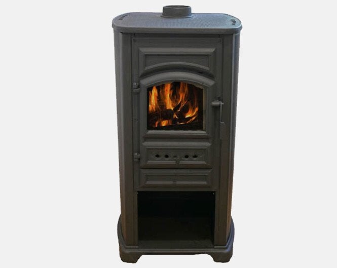 Stalen Houtkachel | Nordflam Merido (6 KW), Niet ingevuld, Niet ingevuld, Niet ingevuld