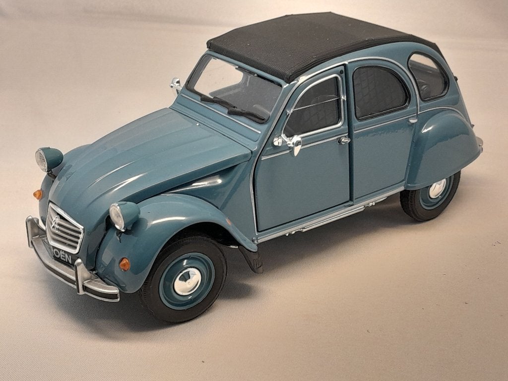 Citroën 2CV special; 1:24 van Welly, Ophalen of Verzenden, Zo goed als nieuw, Welly