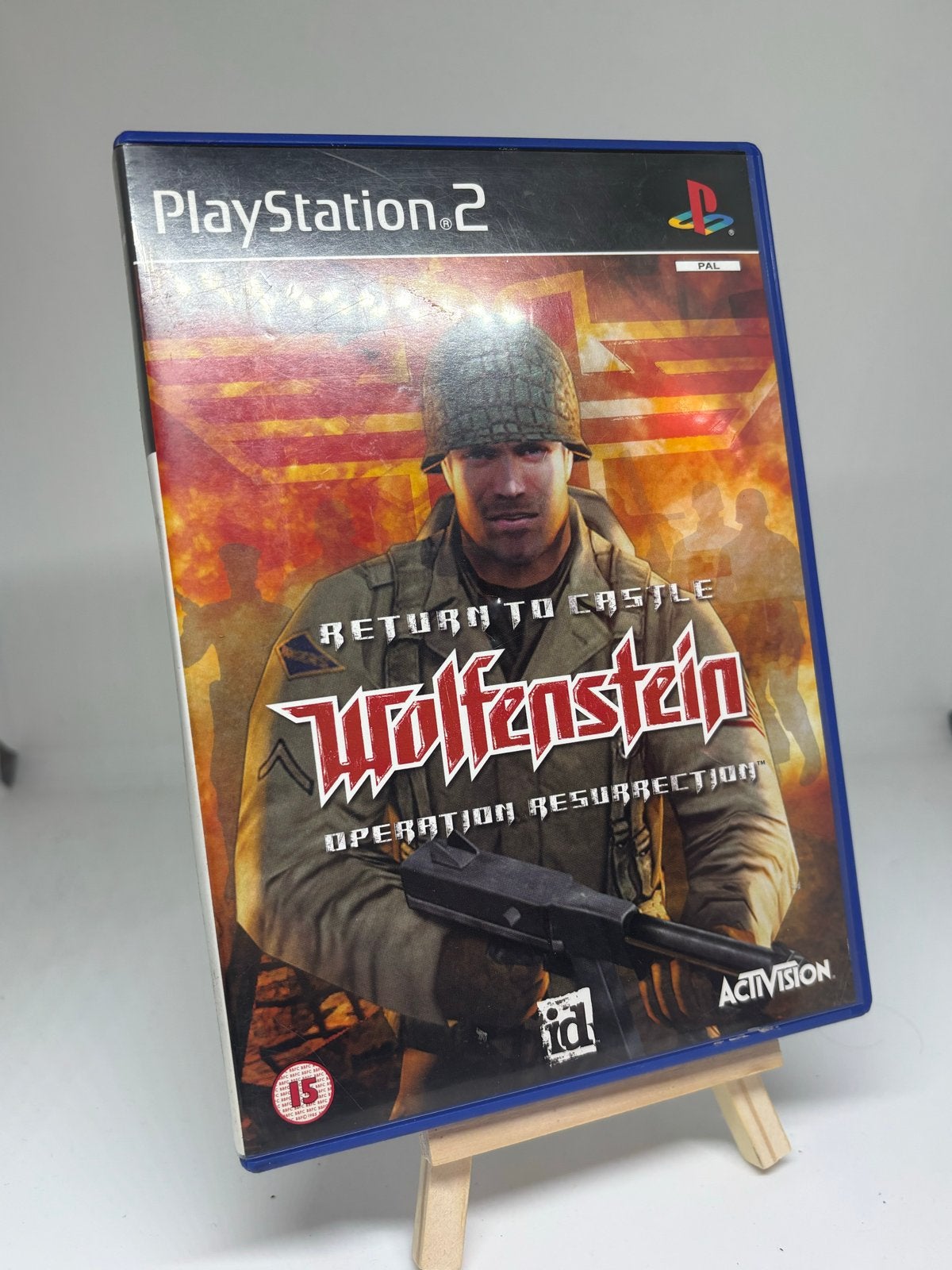Return to Castle Wolfenstein: Operation Resurrection PS2, Spelcomputers en Games, Gebruikt, Shooter, 1 speler, Ophalen of Verzenden