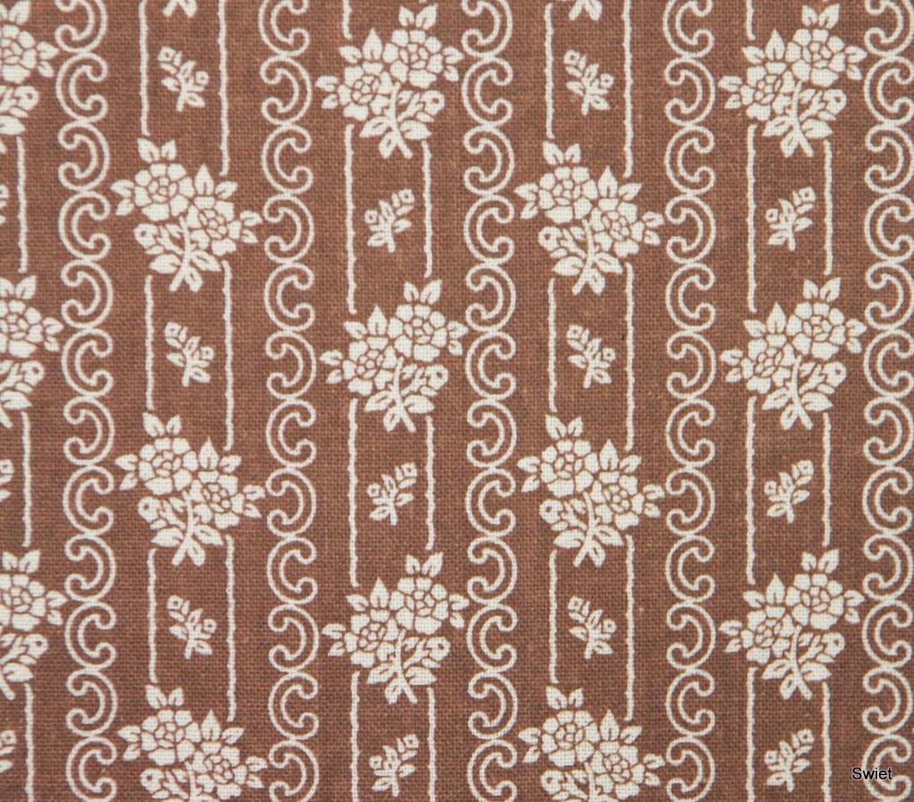 10964 Originele vintage retro stof stoffen gordijnstof Swiet, Overige kleuren, 120 cm of meer, Ophalen of Verzenden, Katoen
