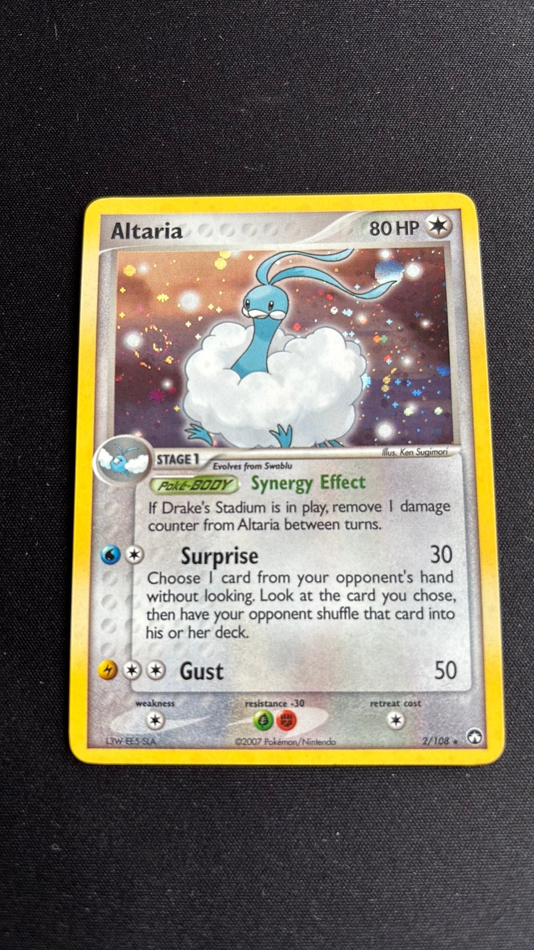 Altaria 2/108 - Holo - EX Power Keepers, Hobby en Vrije tijd, Verzamelkaartspellen | Pokémon, Verzenden, Zo goed als nieuw
