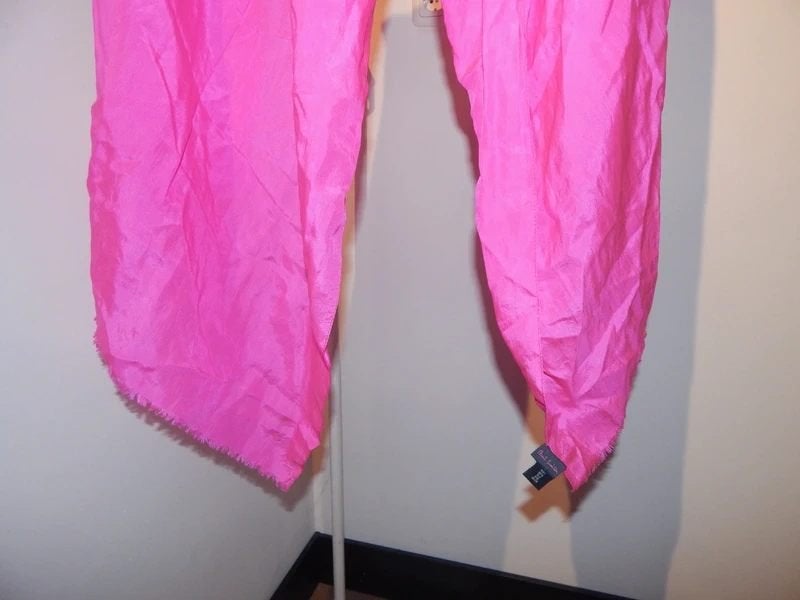 Paul Smith grote zijde shawl cyclaam fucia van kleur, Paul Smith, Verzenden, Maat 46/48 (XL) of groter, Zo goed als nieuw