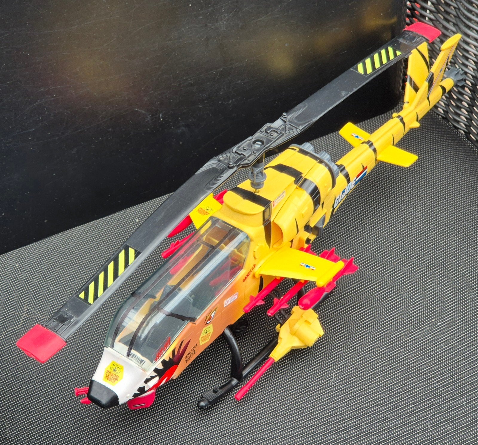 G.I. Joe Tiger Force Tiger Fly Helikopter met Wilde Willem, Ophalen of Verzenden, Gebruikt