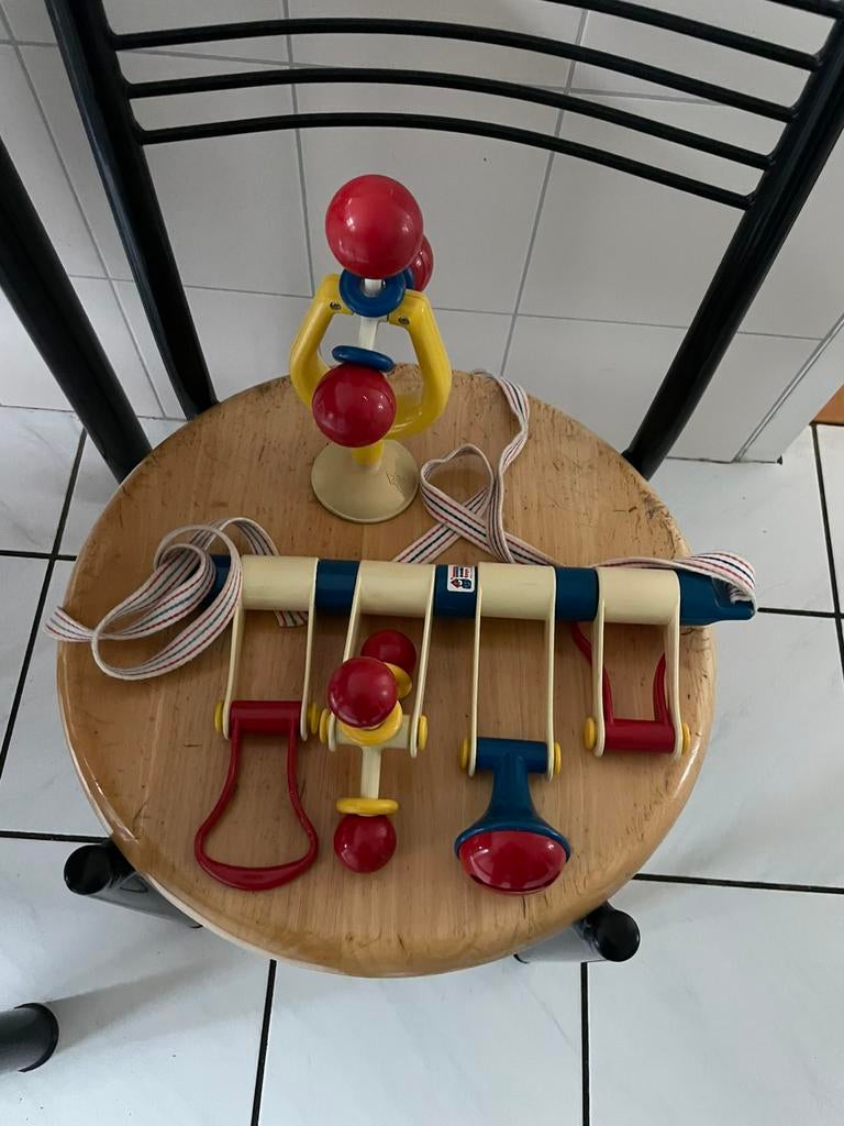 Vintage Ambi Toys. Boxspanner met kinderstoel plakker., Ophalen, Zo goed als nieuw, Overige typen